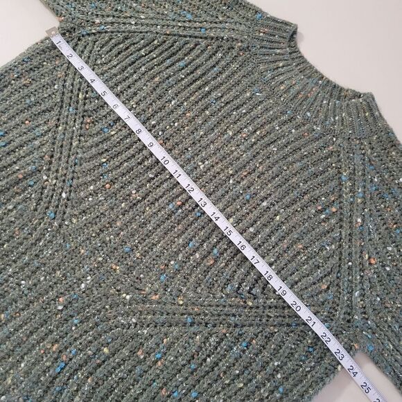 Talbots Women's Shaker Stitch Tweed Pullover Sweater - Picture 4 of 14